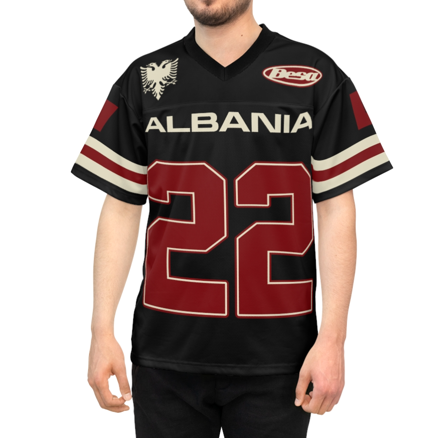 Unisex Football Jersey - Albania 22